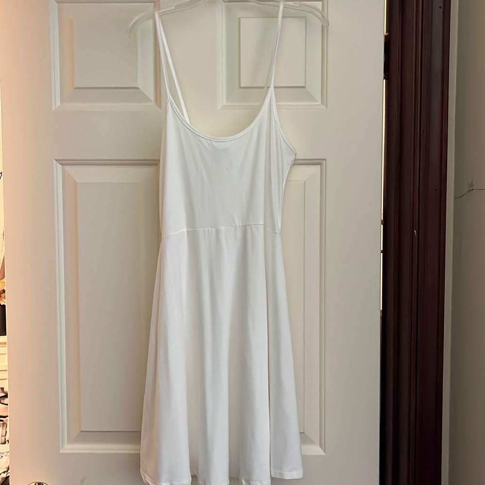 White Soft Mini Dress